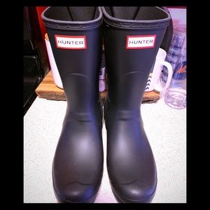 Hunter boots US women’s size 11 - Worn once!